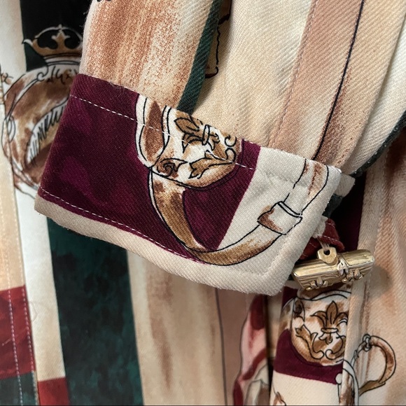 Patterned Wool Blend Jacket - Picture 11 of 16